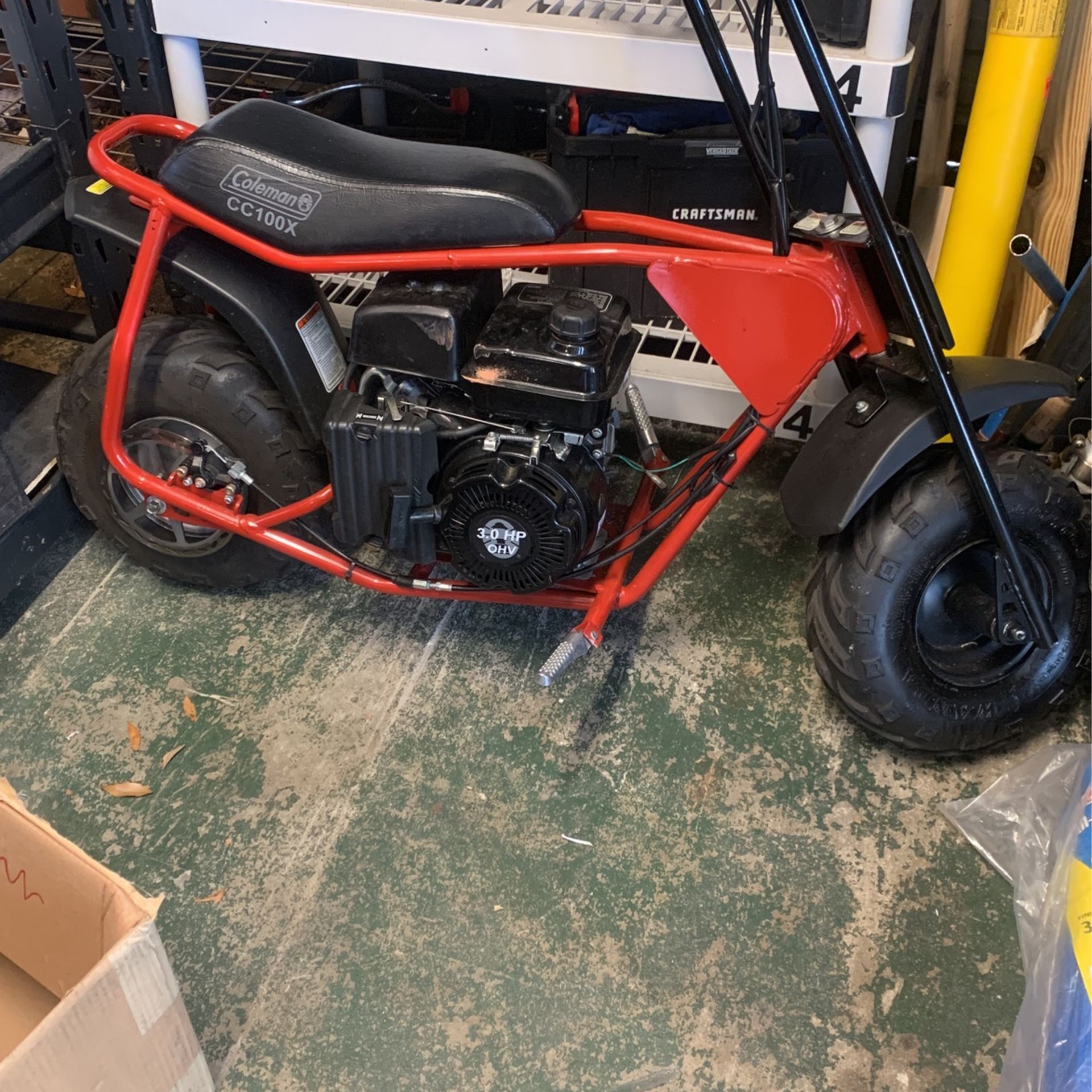 fastest coleman mini bike