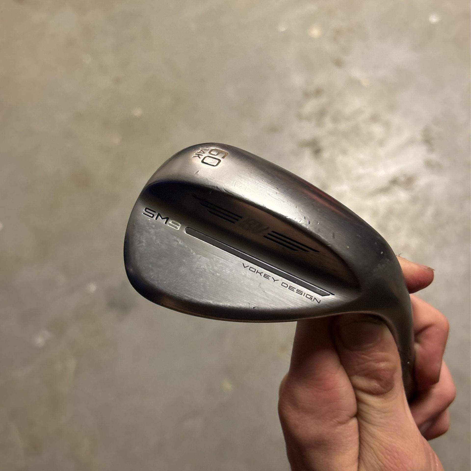 Vokey Sm9 60 degree