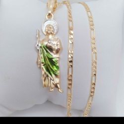 SAN JUDAS TADEO ORO LAMINADO