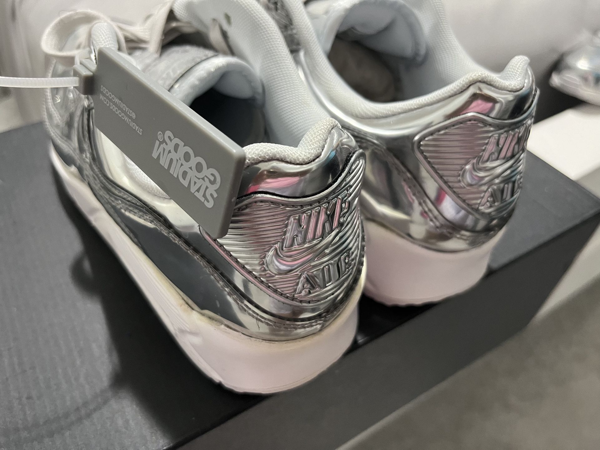 Silver AirMax