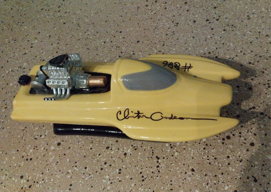 RESIN HYDRO DRAG BOAT