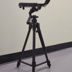 Camera Tripod 60 Inch Bearing + Handheld Cradle Like New