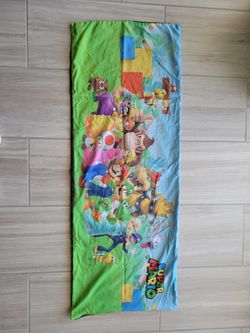 Super Mario Pillow Case For Body Pillow With Zipper Closure