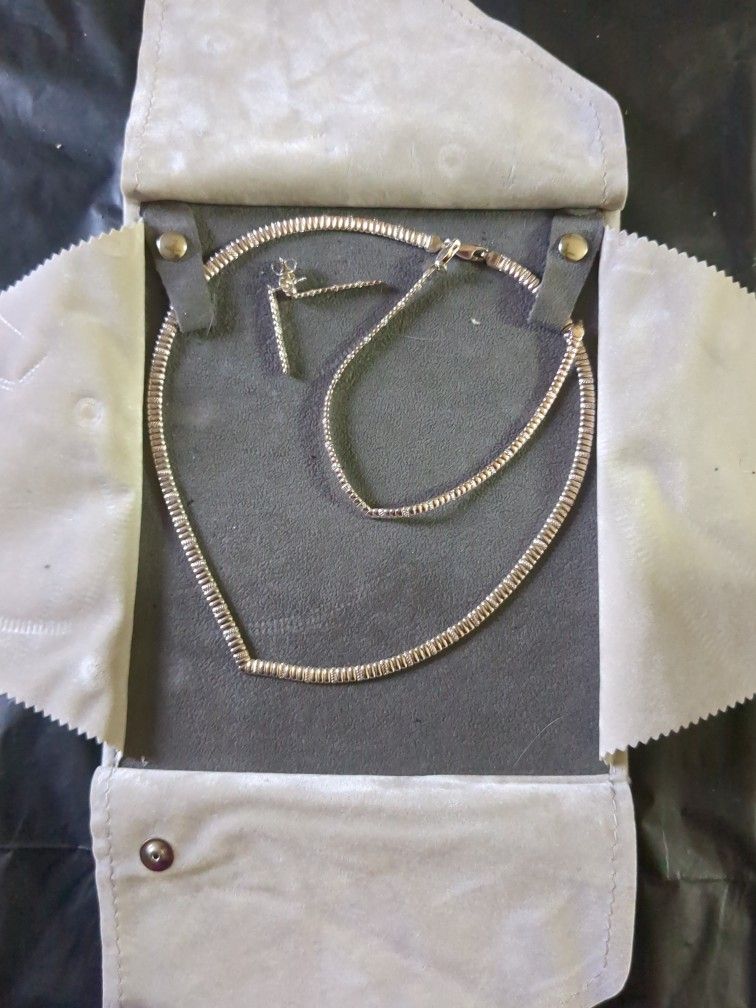 Sterling Silver Evening Set