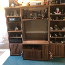 Wall Unit All Solid Wood