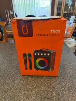 New TX05 Portable Karaoke Machine with Wireless Microphone