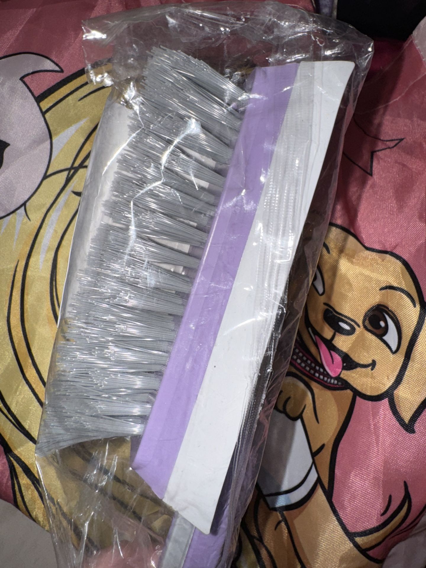 Purple Rotating Tile Brush 