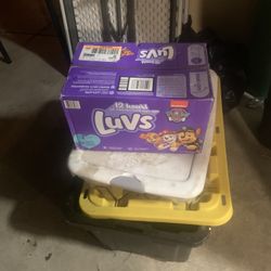 Luvs Pampers New Box