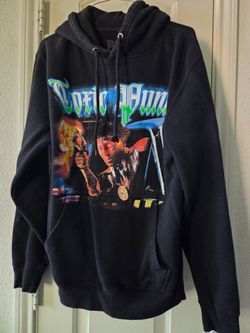 NEVER BROKE AGAIN   unisex size Small Goth punk hoodie "They Dont love Me"