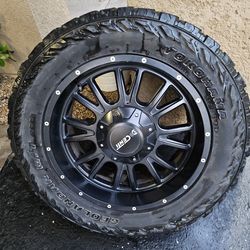 20x9 Dcenti wheels 33x12.50 tires 6lug universal