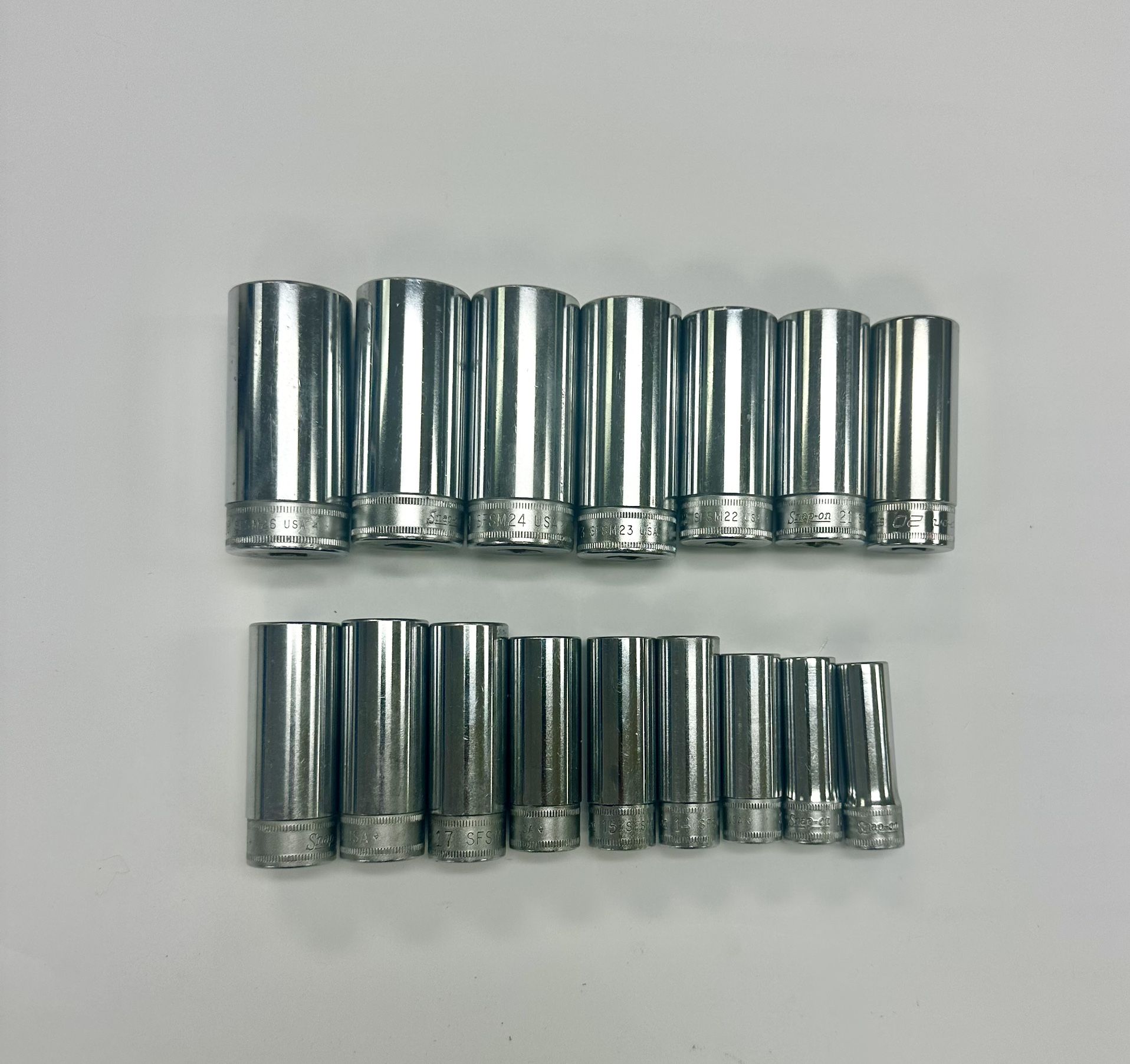 Snap On 3/8 Metric 16 Piece Socket Set