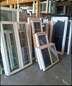 Lot of Assorted Residential Windows