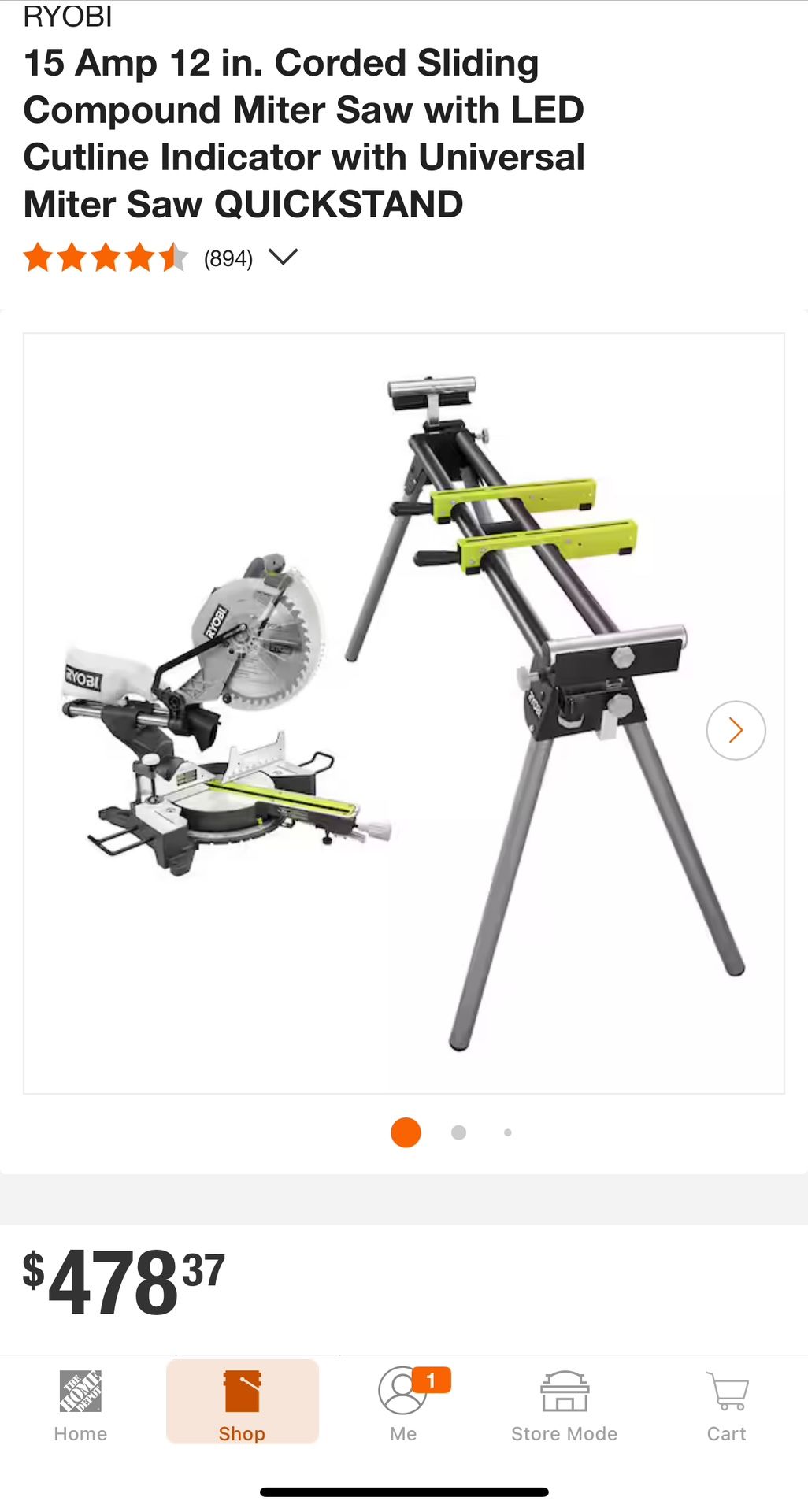 RYOBI Miter Saw