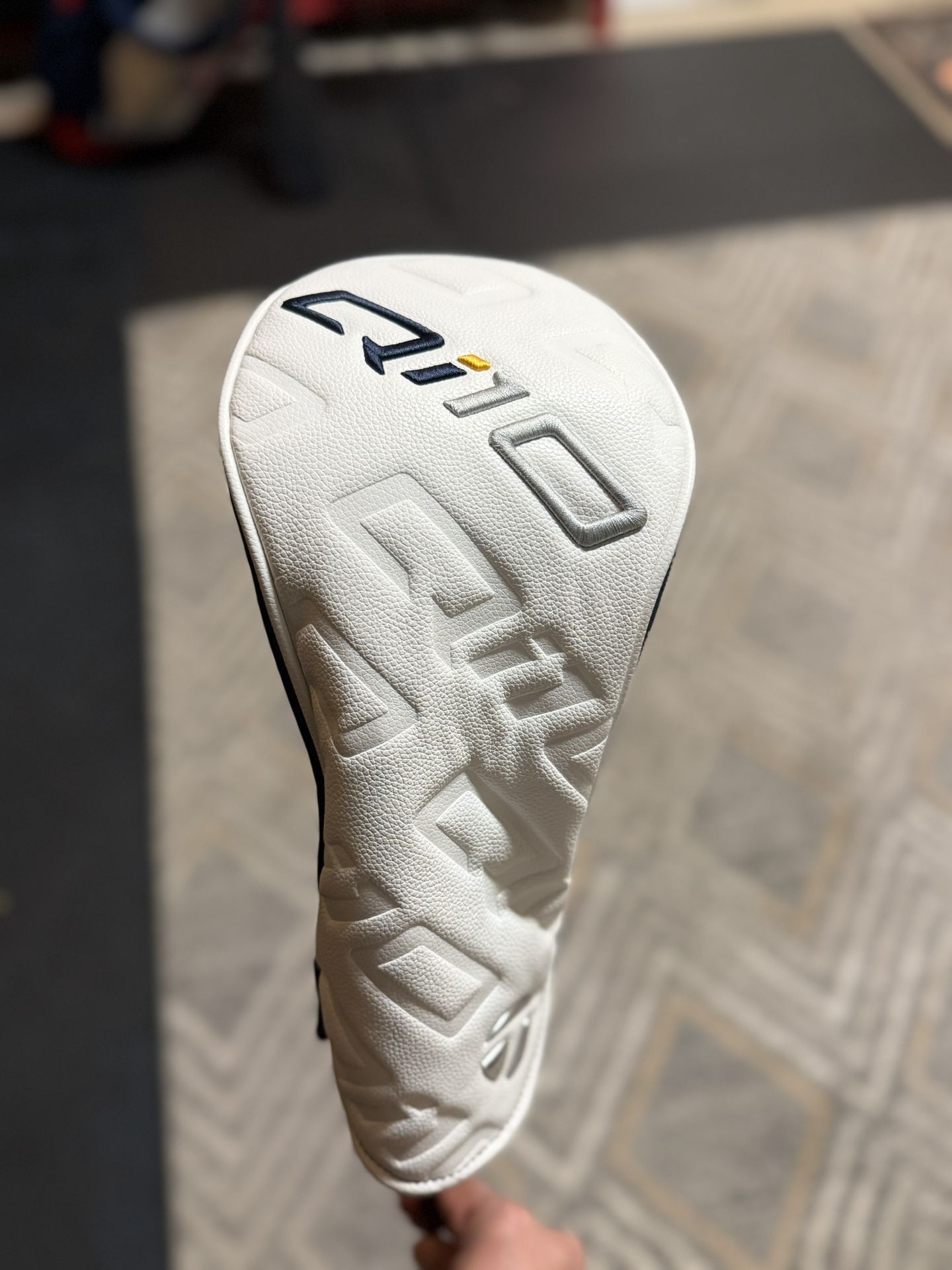 Left handed Qi10 Max Driver with Tensai Blue Stiff Shaft