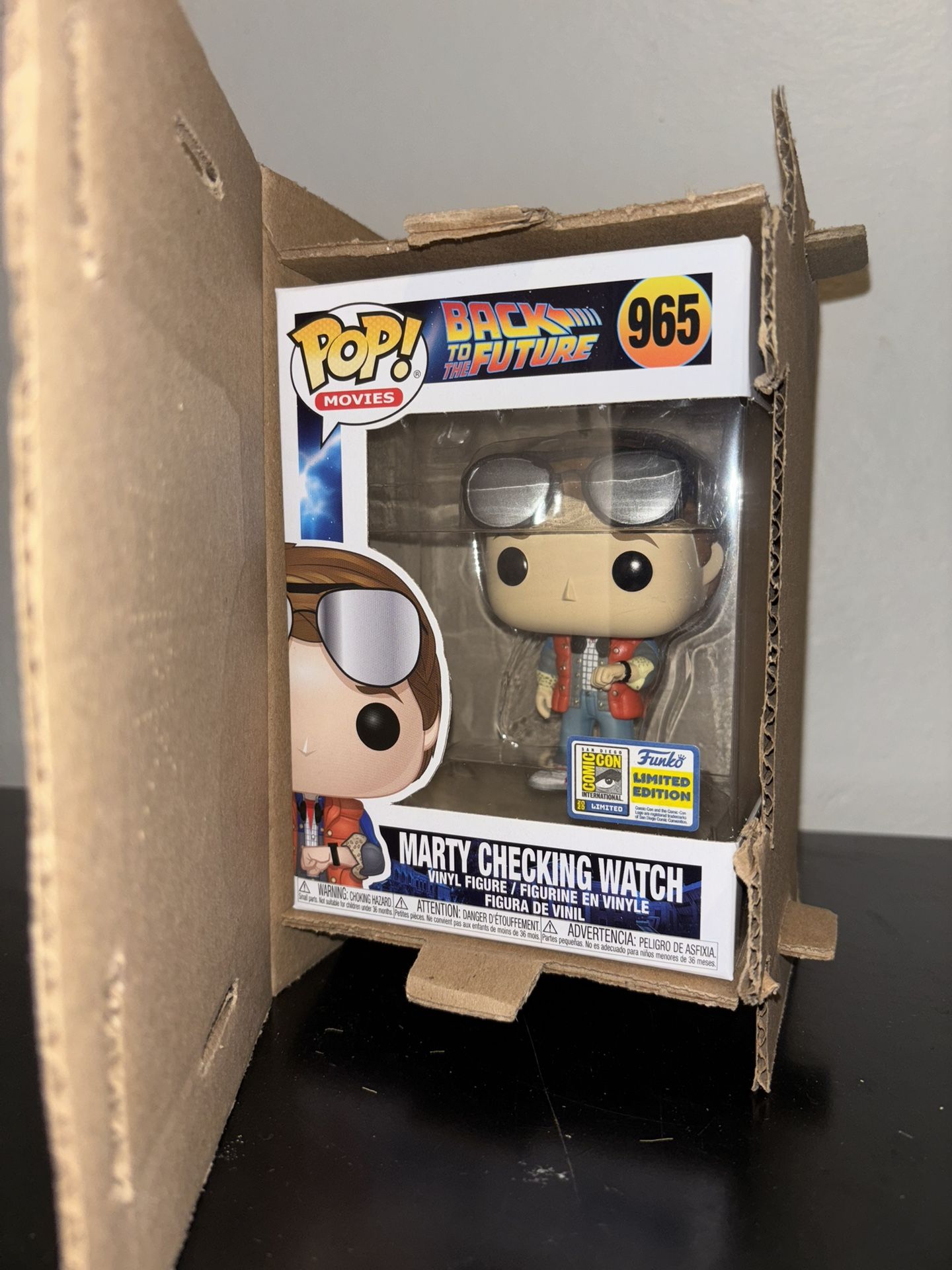 Funko Pop Marty Checking Watch