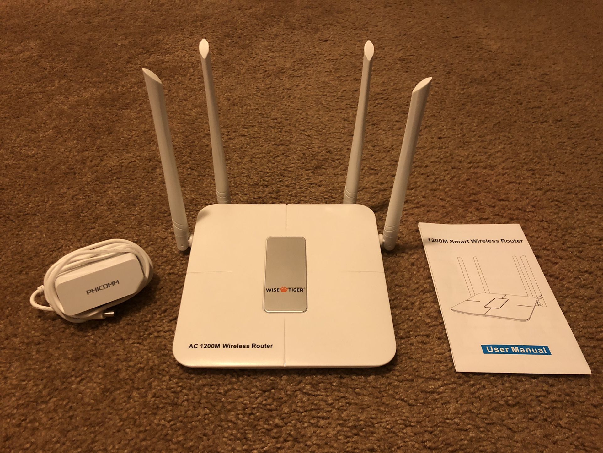 WiFi Router (Wise Tiger AC 1200M)