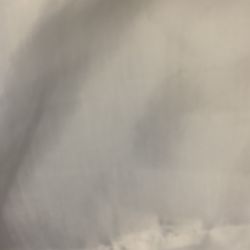 Two IKEA White Curtains 