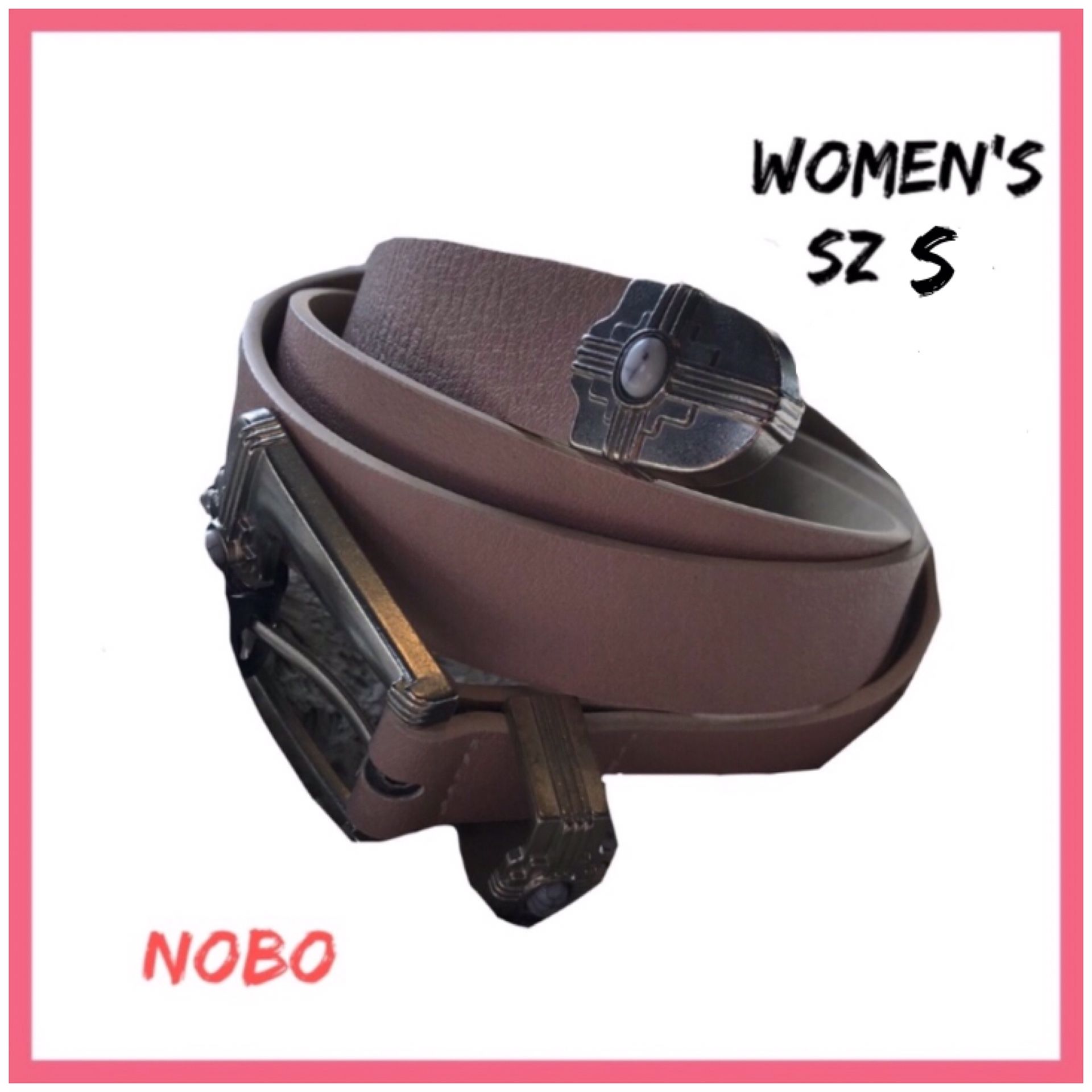 NWT Women’s NOBO Small Blush Gem Belt