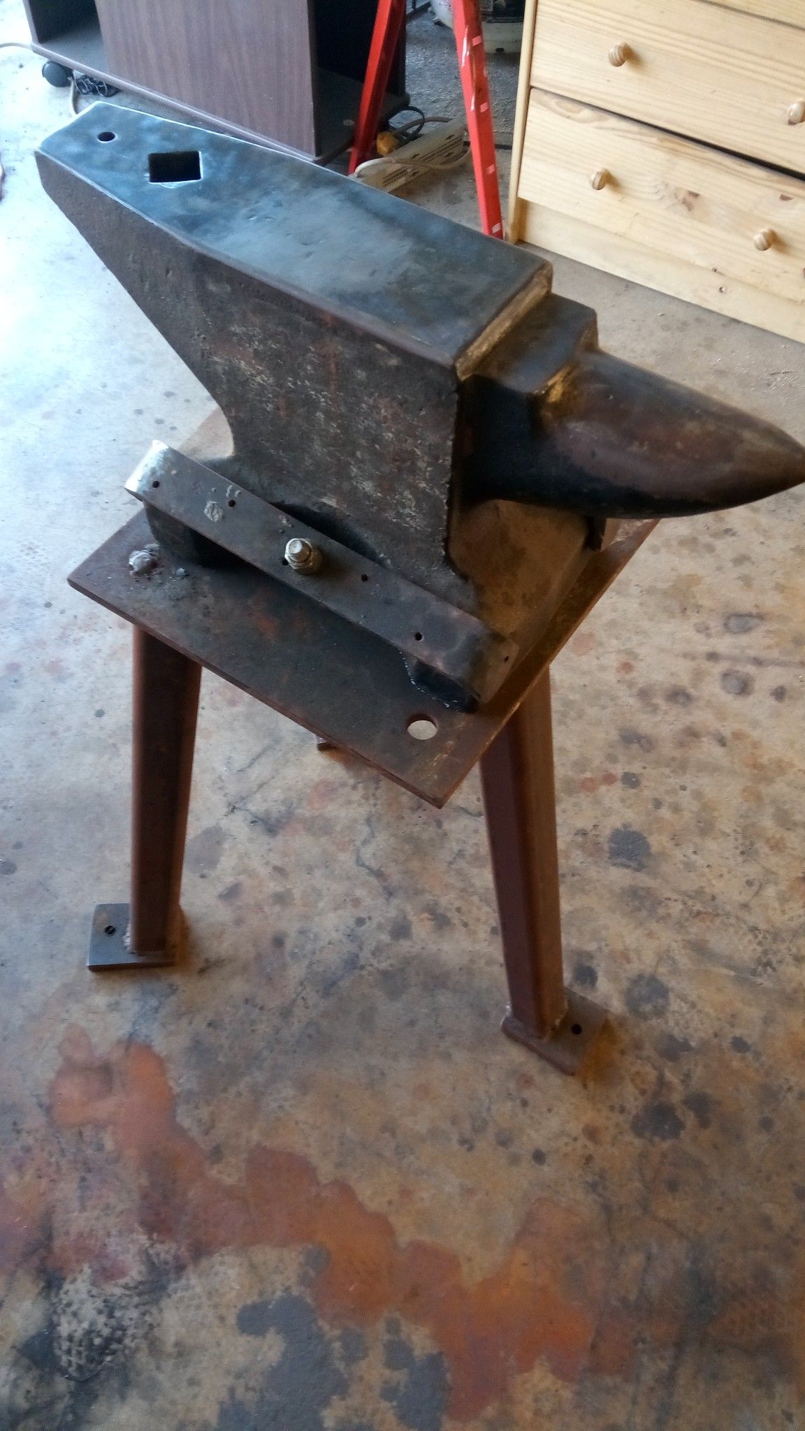 110lb Russian made anvil