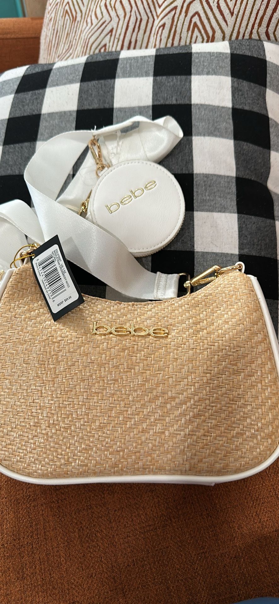 Bolsa Blanca Marca Bebe