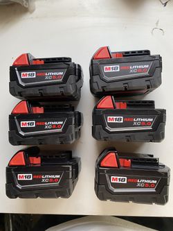 Milwaukee 5.0 Battery 
