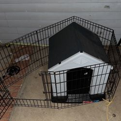 Dog Crate And Dog House 
