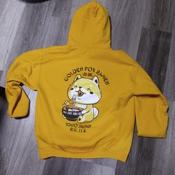 GOLDEN FOX RAMEN HOODIE YELLOW