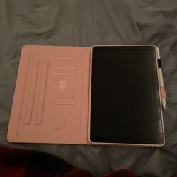 amazon fire tablet w stylus and case 
