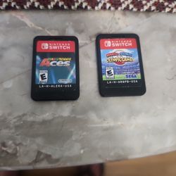 Mario Tennis And Mario Vs. Sonic Olympic Games