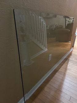 Rectangular Glass Tabletop 72” x 42”