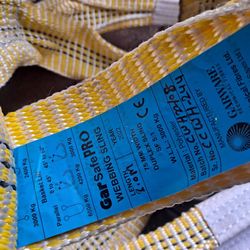 Sling Straps 10ft Long 3" Wide 3000kg Load $5.00 Ea