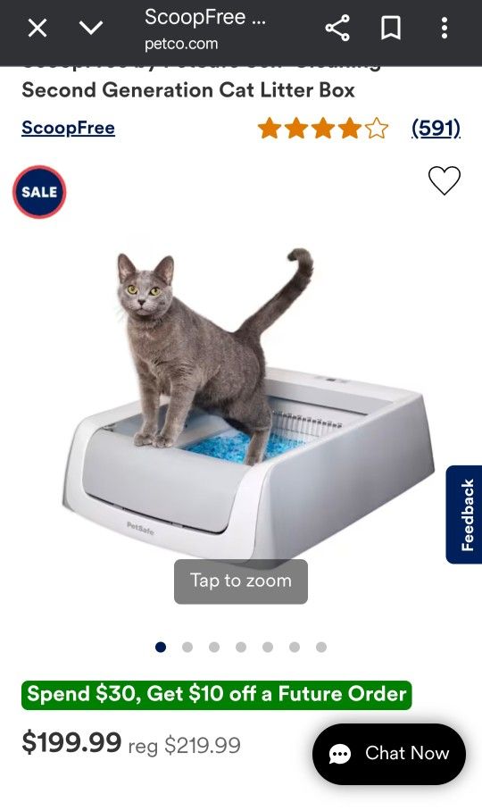 Petsafe Self Cleaning Litterbox