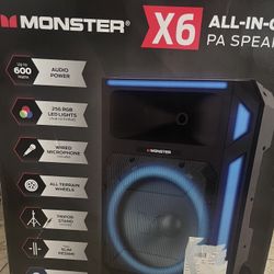 Monster X6 Speaker