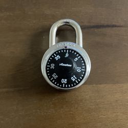 Master Hardened lock. ( No key hole )