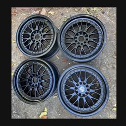 4 - 18x8.5 5x114.3 5x4.5 5x100 5x3.94 Wrx Crosstrek Infiniti G35 G37 Q50 Q60 350z Altima Civic Kia Accord Camry Wheels Rims !!!!!!!