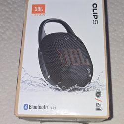 JBL Clip 5 Portable Waterproof Bluetooth Speaker
