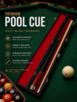 Players Billiard cue Crimson Red