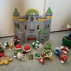 Bowsers Castle And Super Mario Lot