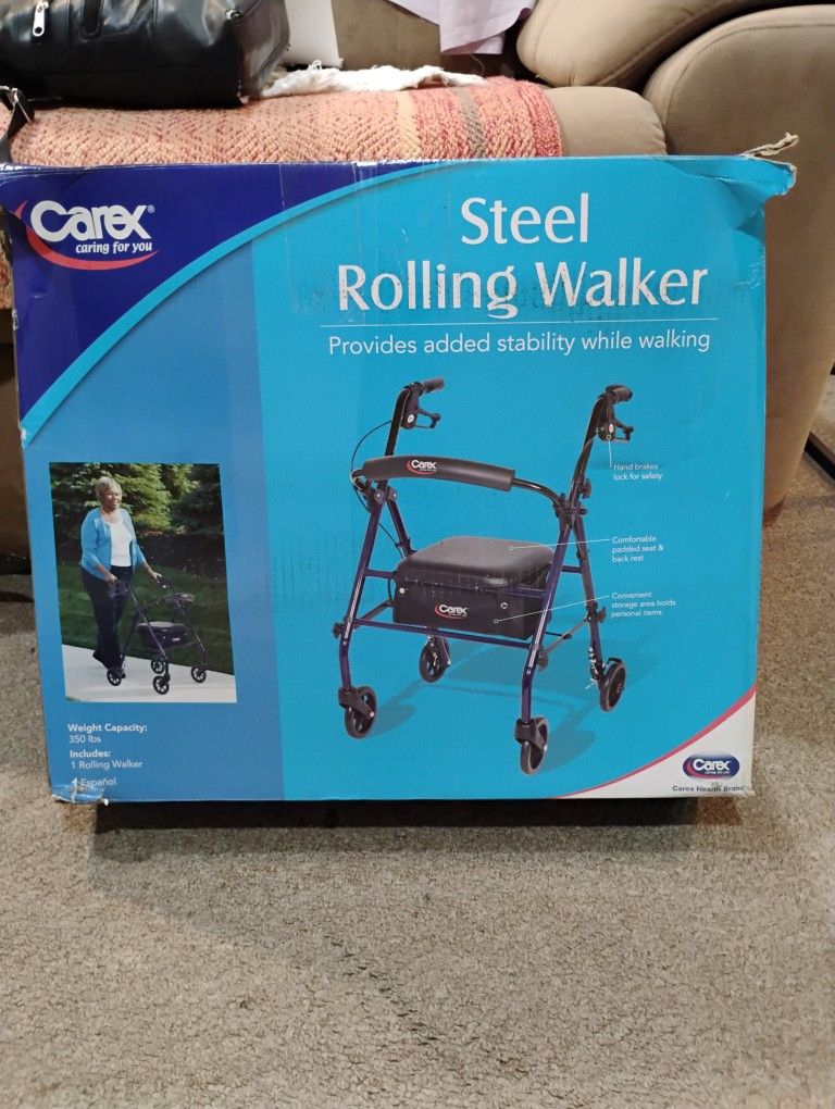 Brand New Steel Rolling Walker