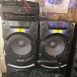 Bluetooth Stereo System USB Port 