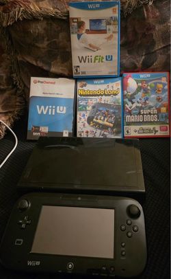 Wii U bundle console 4 games