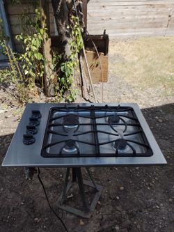 Stainless Steel 4-Burner Gas Cooktop