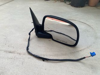 sliverado Power Side View Mirror with Wiring Harness