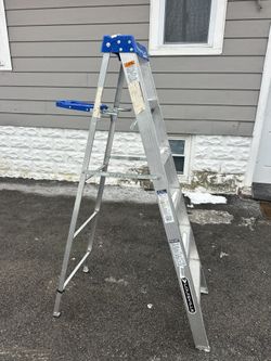 LOUISVILLE LADDER 6 Ft Load Capacity 250 Lb