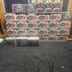 Lots of Megas and blasters willing to trade for high end cards