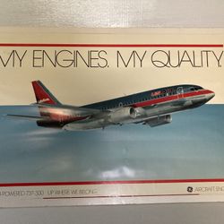 Rare Vintage GE Aircraft Engines Posters 