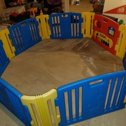 $65.. 50.00 Durable Toddler Safety Gaited Play- Yard