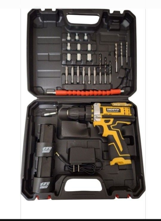 KIT DE TALADRO INALAMBRICO/WIRELESS DRILL SET
