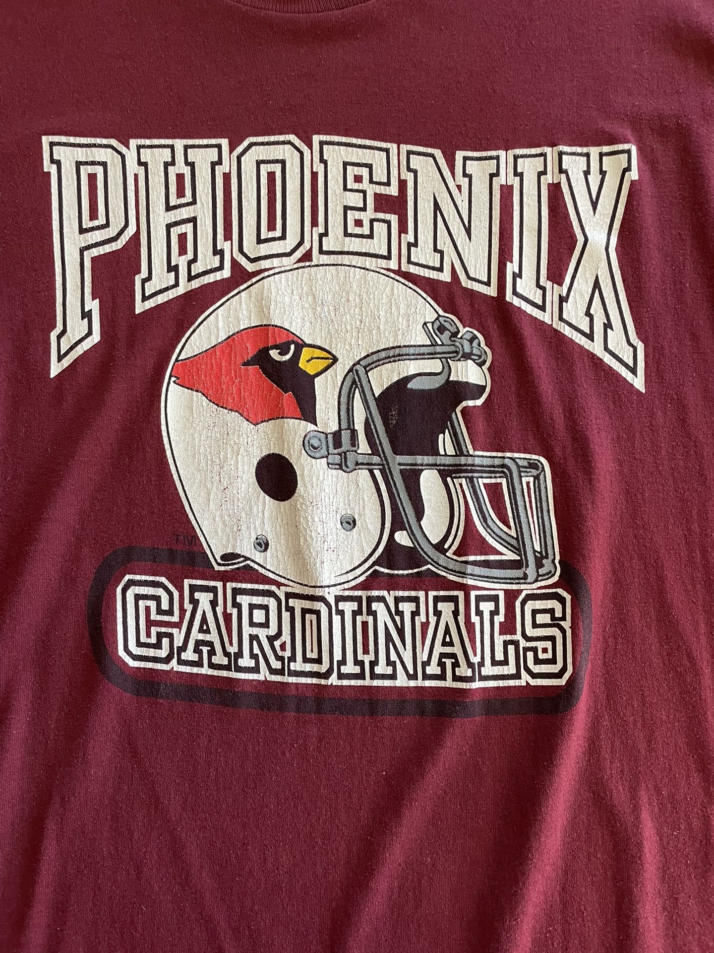 Vintage Phoenix Cardinals Logo 7 TShirt XL