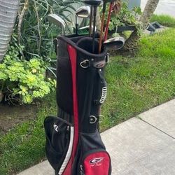 └➤➤➤ Men's Left-Handed Golf Clubs | 9 Clubs + Golf bag